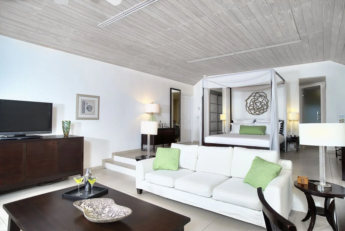 Guest suite at Carlisle Bay